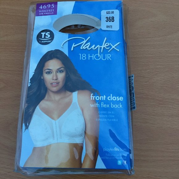 Playtex 18 hour Front Closure with flex Back Bra - Picture 6 of 16